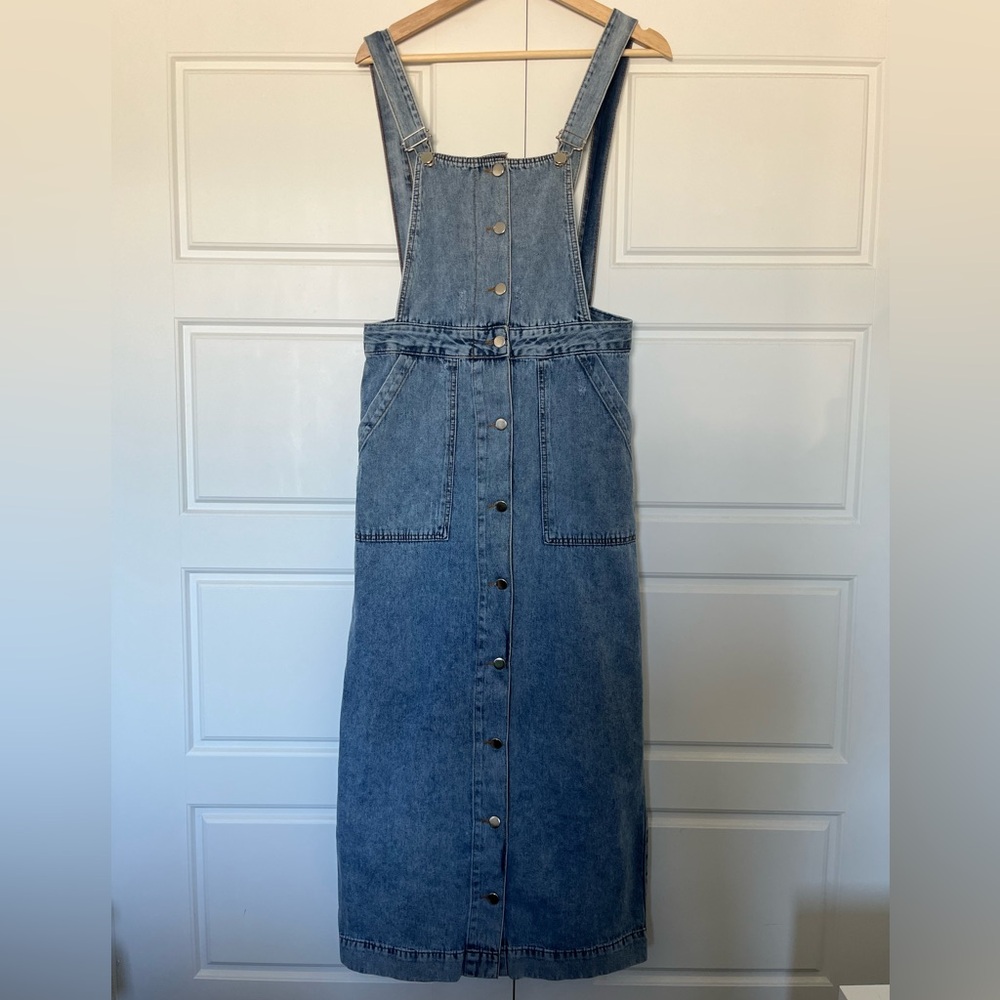 Vintage Polen Jean Overall Dress